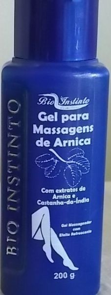 Gel de massagens para as pernas