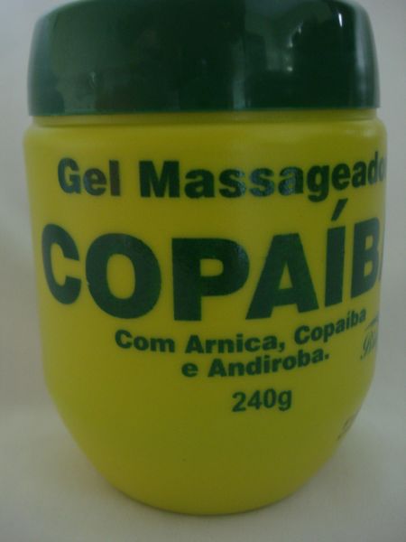 GEL MASSAGEADOR DE COPAÍBA
