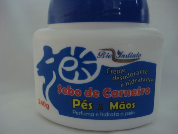 CREME DESODORANTE E HIDRATANTE SEBO DE CARNEIRO